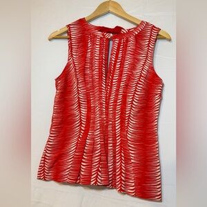 Tracey Reese silk peplum blouse